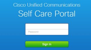 Cisco Unified Communications Self Care Portal phones.williams.edu