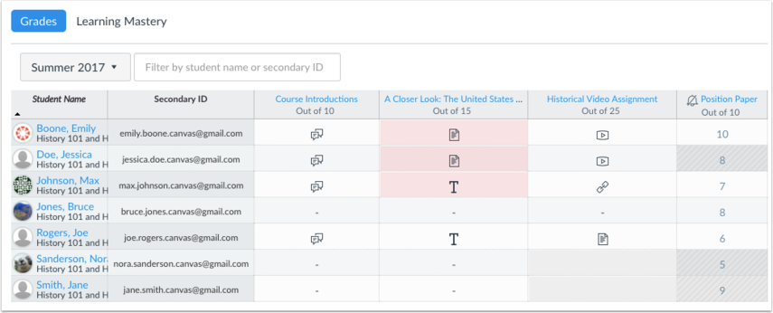 glow-gradebook-hw-submitted